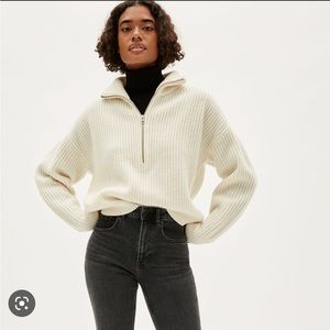 Everlane The Full Zip Sweater